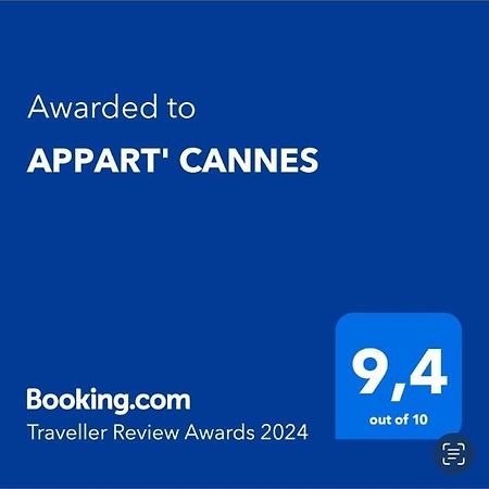 Appart' Канны Экстерьер фото